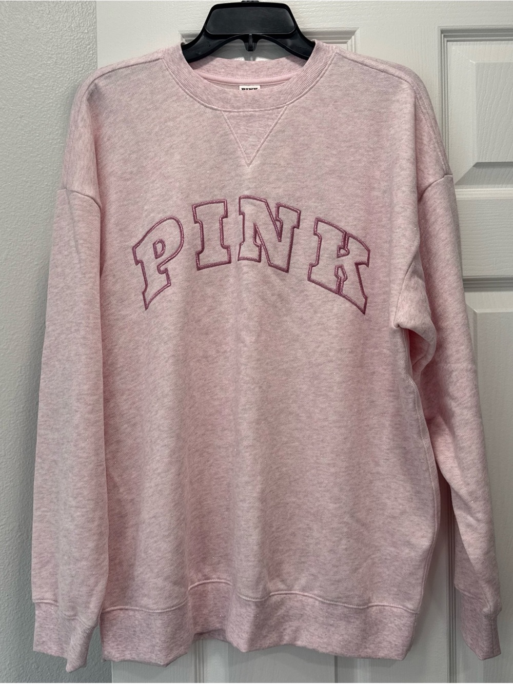 PINK Victoria's Secret Soft Light Pink Crewneck Sweatshirt